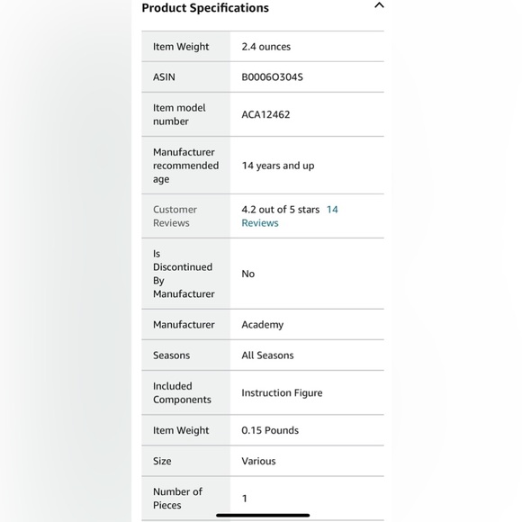Academy Hawker Plastic Model Kit - Picture 4 of 5
